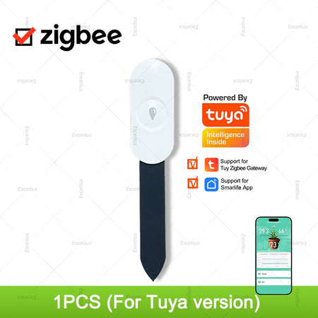 Z2M Zigbee Soil Moisture Tester &ndash; Humidity and Temp Monitor For Tuya App