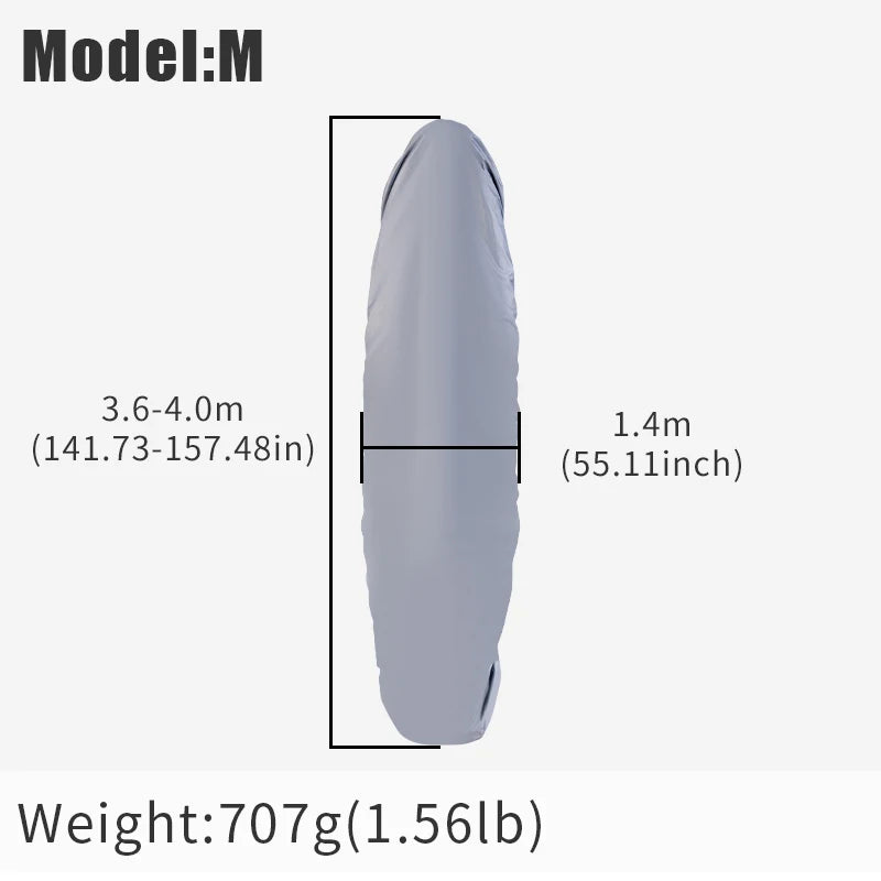 KOETSU Kayak Cover &ndash; Waterproof Dustproof Sunshade 3.6-4m