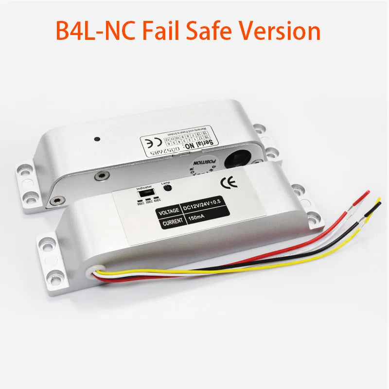 B1L-NC &ndash; DC 12V Fail Safe Mortise Lock With Feedback B4L-NC