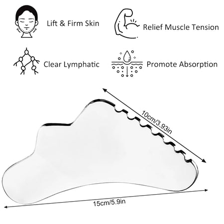 YQQGD Gua Sha Stainless Steel Tool &ndash; Effective Muscle Scraping for Soft Tissue Therapy