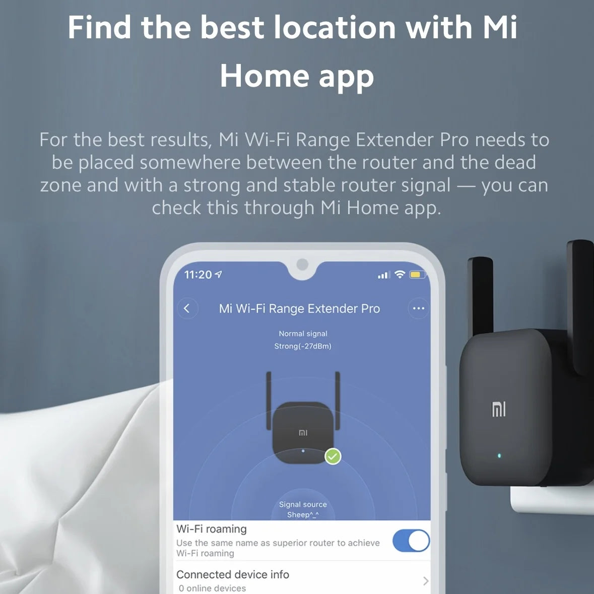 Xiaomi Wifi Amplifier Pro 300M 2.4G Repeater - Range Boost