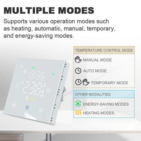 Smart Thermostat Tuya WiFi Floor Heating &ndash; Alexa Compatible