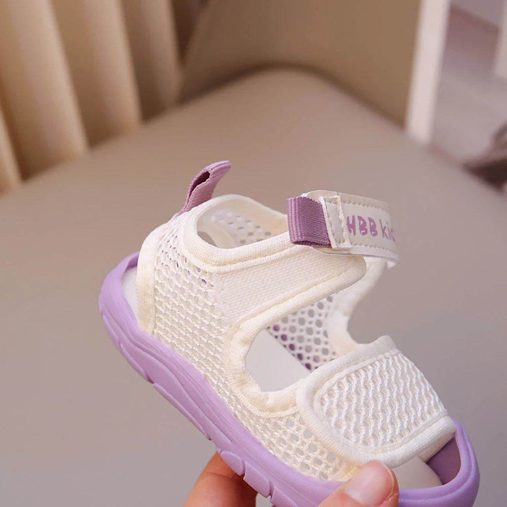 2025 Breathable Mesh Sandals for Girls - Ultra-Light, Ergonomic Design