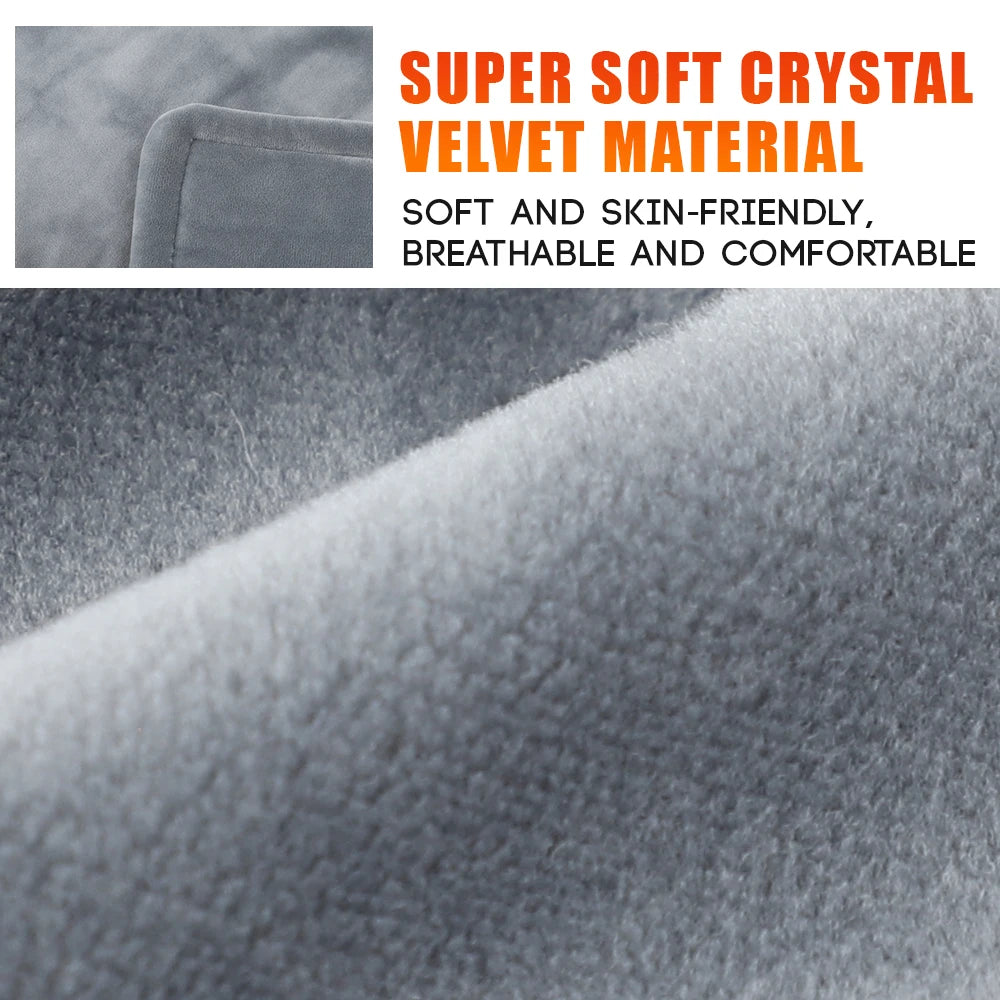 Electric Heating Pad Wrap Vest Neck Shoulders &ndash; Fast Heat