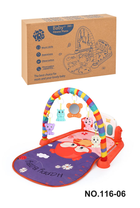 Multifunctional Fitness Frame Baby Activity Gym &ndash; Educational Crawling Play Mat 116-06