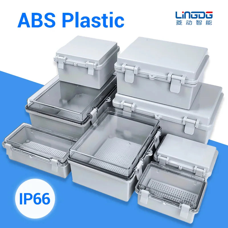IP66 Waterproof Junction Box ABS Plastic Outdoor - Durable