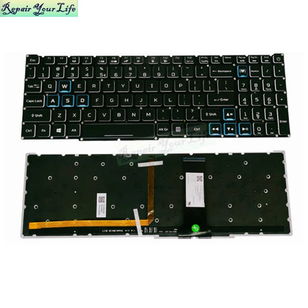 Acer Nitro RGB Backlit Keyboard Replacement &ndash; Ultra Durable US RGB Backlight / CHINA