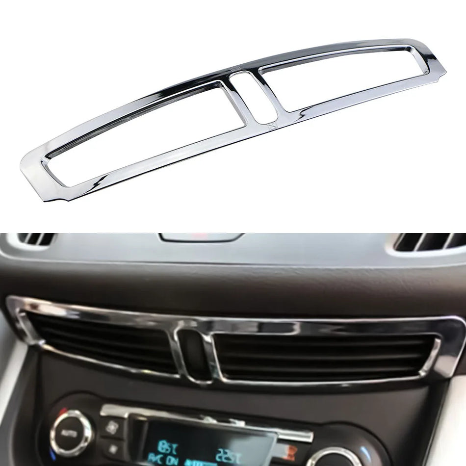 Ford Kuga Escape 2013-2019 Poklopac Ventilacije Središnje Konzole, ABS Srebrni Oklop