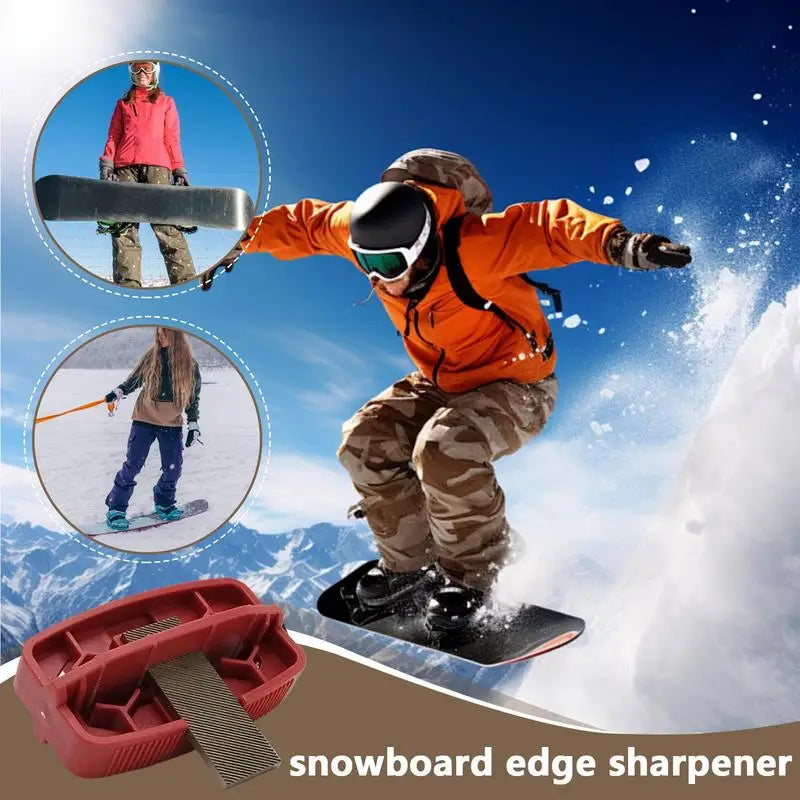 Snowboard Edge Sharpener &ndash; Adjustable Angle Tuning Tool