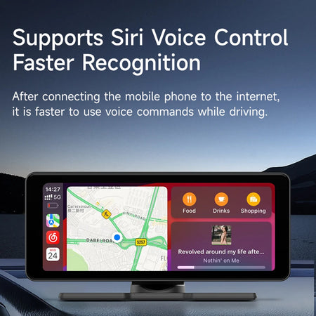 6.86-inch Wireless CarPlay &amp; Android Auto Multimedia Player by JIUYIN