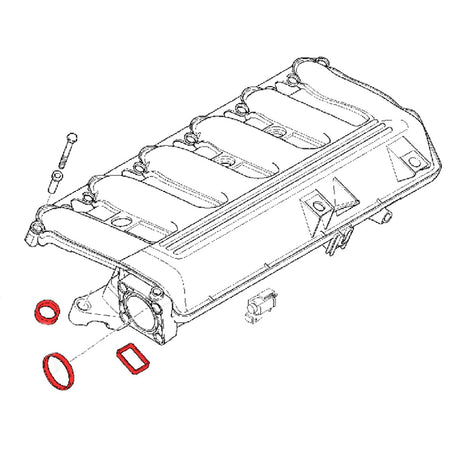 Intake Manifold Gasket Kit for BMW N52 N54 N55 M57 325i 330i by InterCyprus Trading Ltd