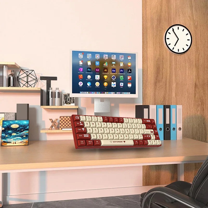 AK680 68-Key Mechanical Keyboard - Hot Swappable RGB