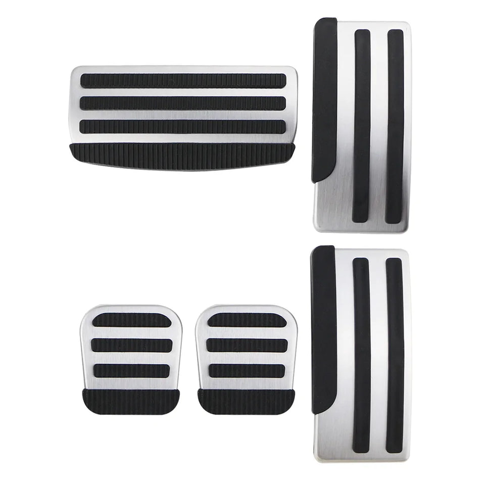 Nissan Navara Terra Xterra Stainless Steel Pedal Covers for Gas and Brake