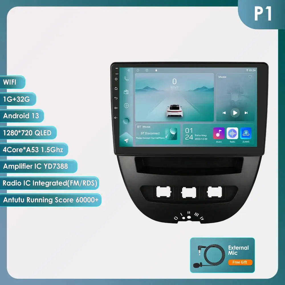 Ossure 8581 Android Car Radio &ndash; Wireless CarPlay Ready P1 / Poland