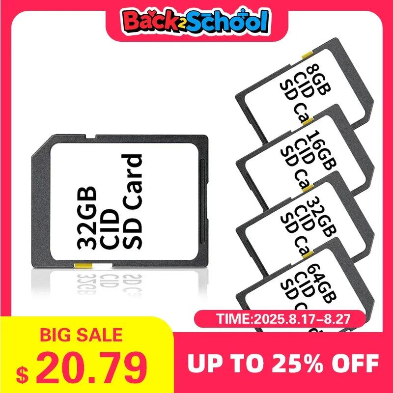 SMIOSTNAV CID TF SD Card &ndash; High Speed Read and Write