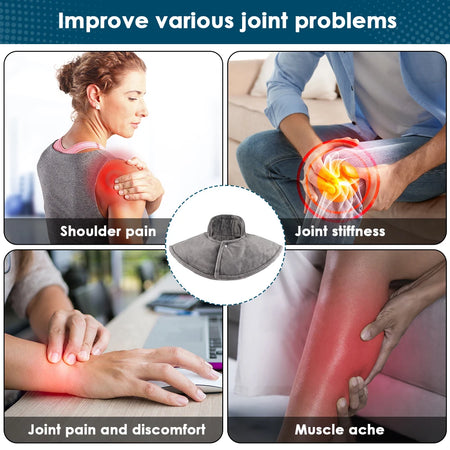 Electric Shoulder Neck Heating Pad &ndash; Nine Level Control