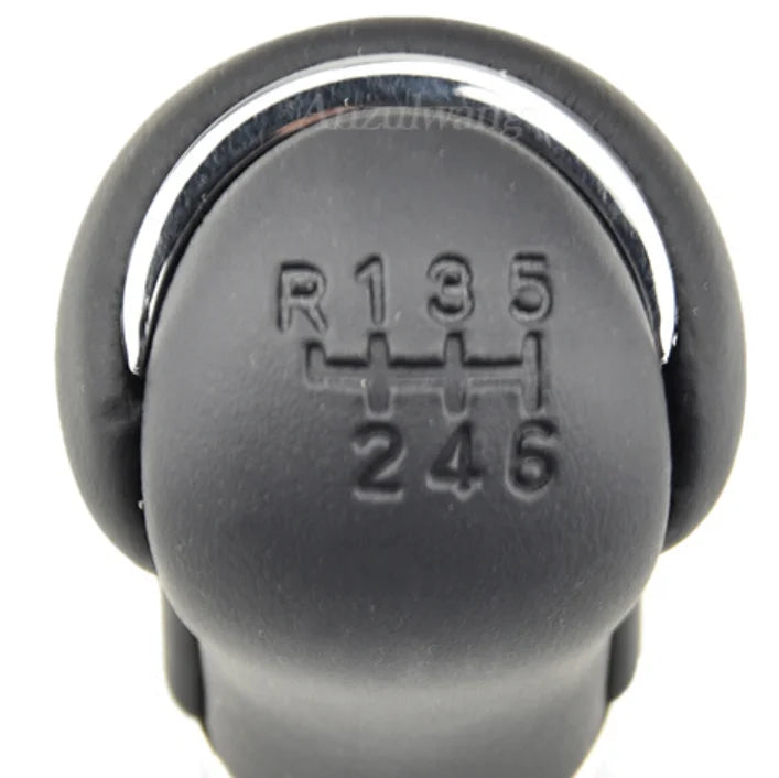 Mânere de schimbător de viteze manual 6-Viteze cu piele ABS pentru Toyota Hilux Revo 2015-2020