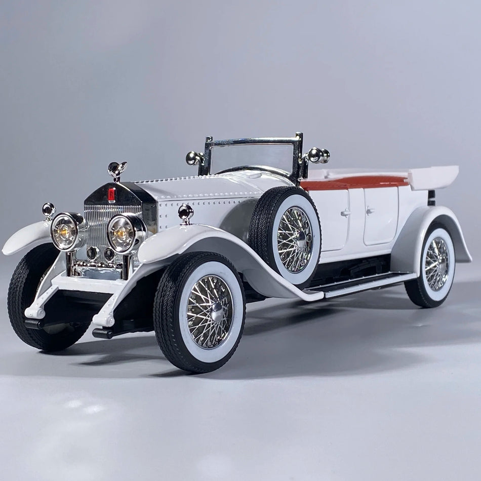 1:24 Legura Diecast Auto S Zvukom I Svjetlom Za Rolls Royce Phantom I 1925