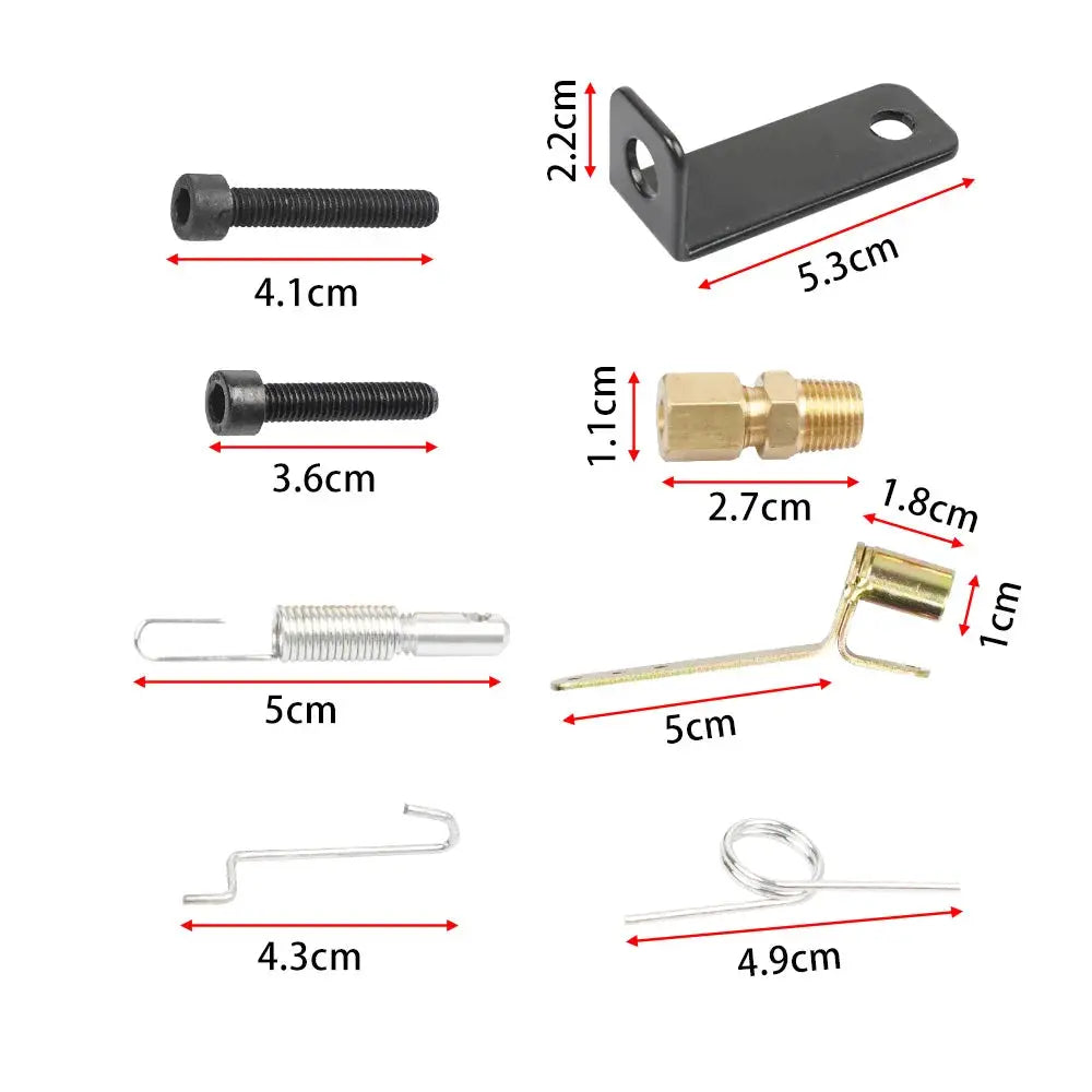 Predator 212 Go Cart Throttle Linkage Kit For Non-HEMI Hon-da Clone GX160 and GX200 or Predator 196cc 212cc PRC-1050 by InterCyprus Trading Ltd