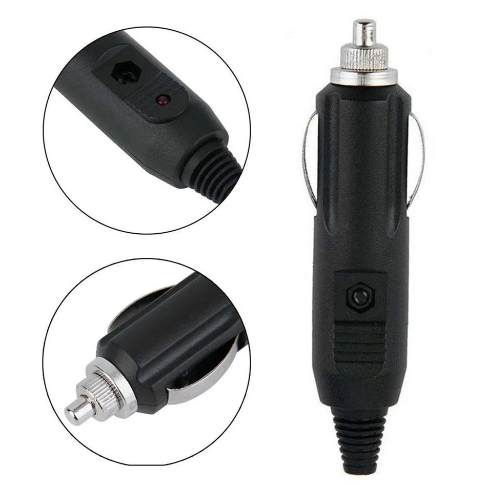 12V 24V Auto 20A Male Car Cigarette Lighter Adapter &ndash; High Heat Resistant Design