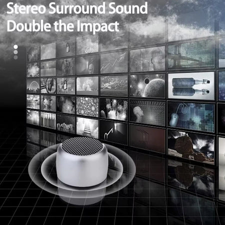 M1 Portable Bluetooth Speaker with 3D Surround Sound
