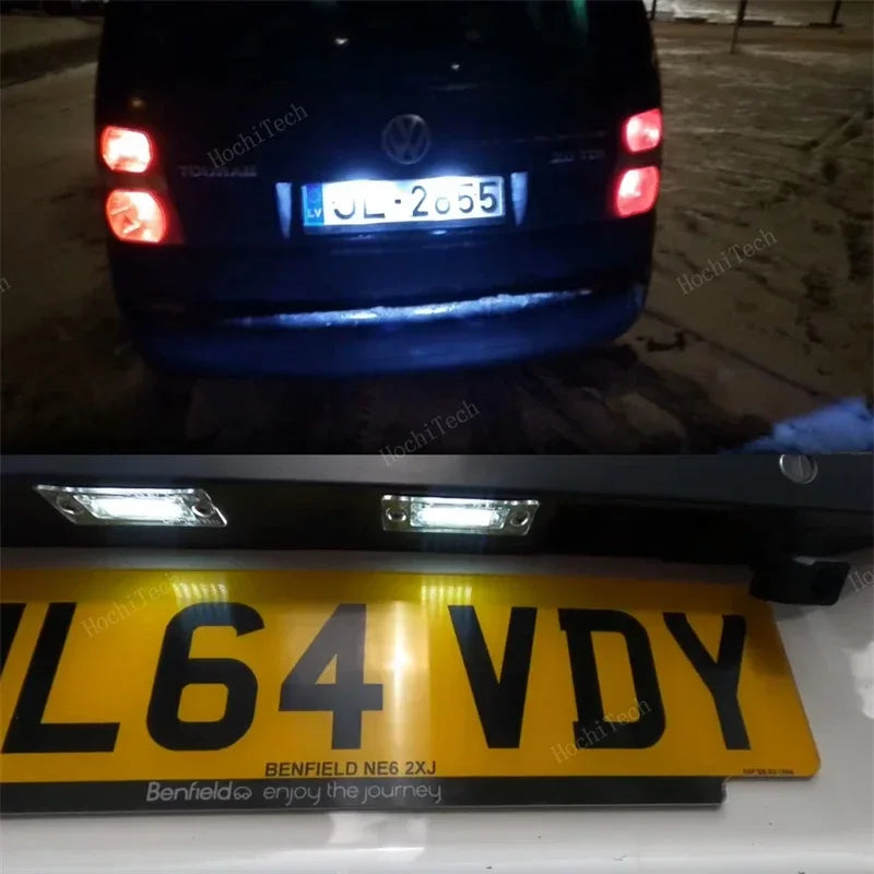 LED-rekisterikilven valot VW Golf MK5 Plus Passat B6 Jetta VI T5:lle