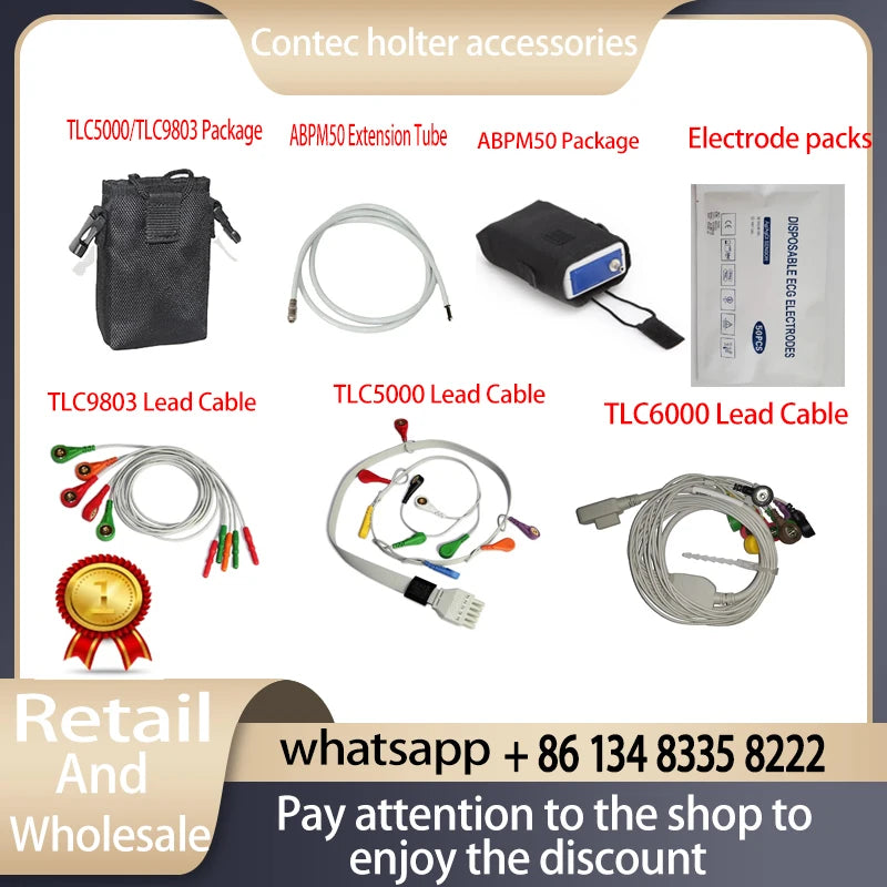 Cablu Holter Contec pentru TLC9803 TLC5000 TLC6000 ECG