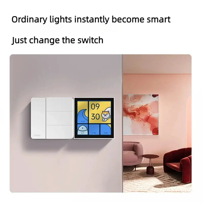 Zigbee Smart Wall Switch For Single Live Or Neutral Wire HomeKit App by InterCyprus Trading Ltd