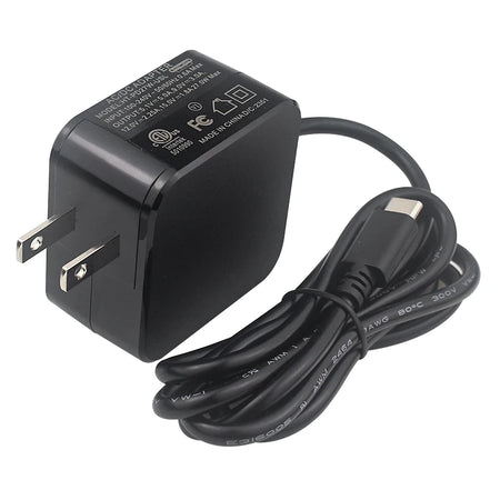 Raspberry Pi 5 Power Supply &ndash; 27W USB Type-C Adapter with Global Plug Compatibility US
