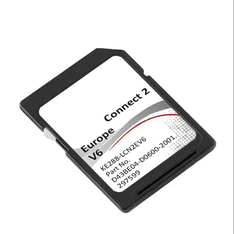 Upgrade card SD pentru hărțile Europei și Turciei pentru Nissan Leaf, Micra, Juke, Note, E-NV200