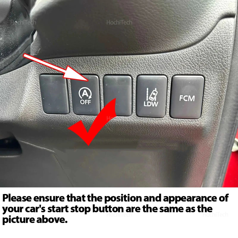 Conector de cancelación de arranque y parada del motor para Mitsubishi Outlander GF GG ZJ ZK ZL