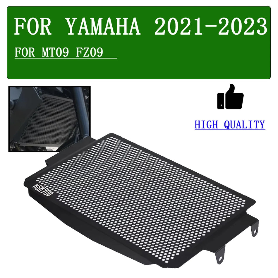 Защитная решетка радиатора Yamaha MT-09 из нержавеющей стали, прочная защита мотоцикла