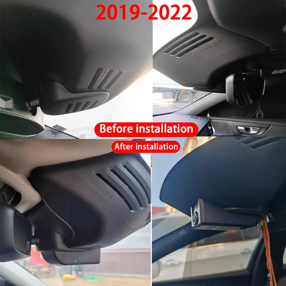 Volvo S60/V60 (2019-2025) için WiFi Gece Görüşlü 4K Ön/Arka Dash Cam