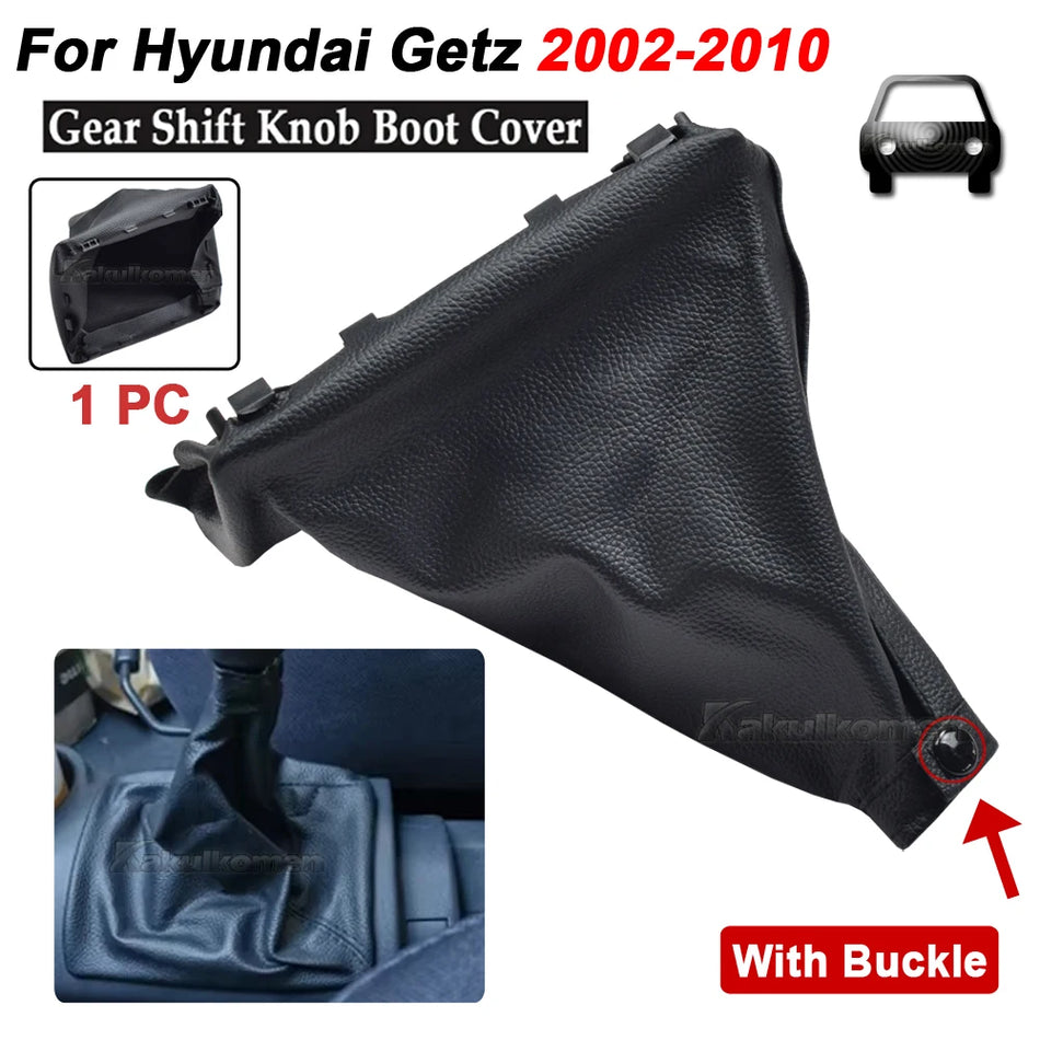 Μπότες από δέρμα για το μοχλό ταχυτήτων Hyundai Getz