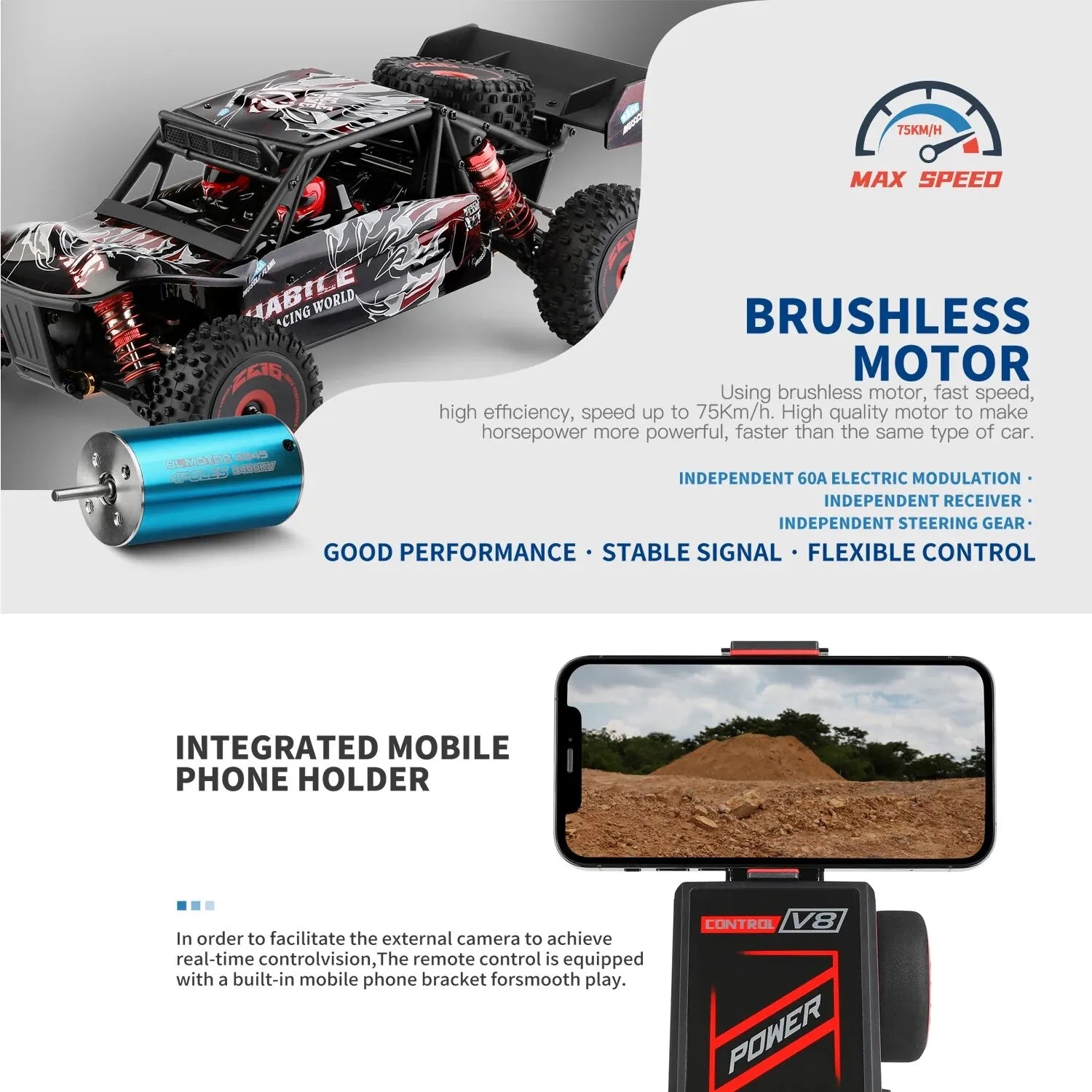 WLtoys 1/12 RC Crawler 124016 &ndash; High Speed 4WD Off-Road