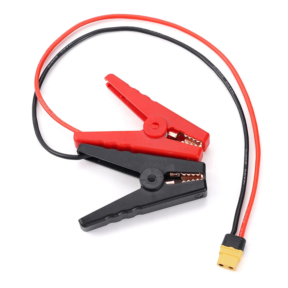 14AWG Alligator Clip to XT60 Cable 50cm for ISDT Q6 Charger