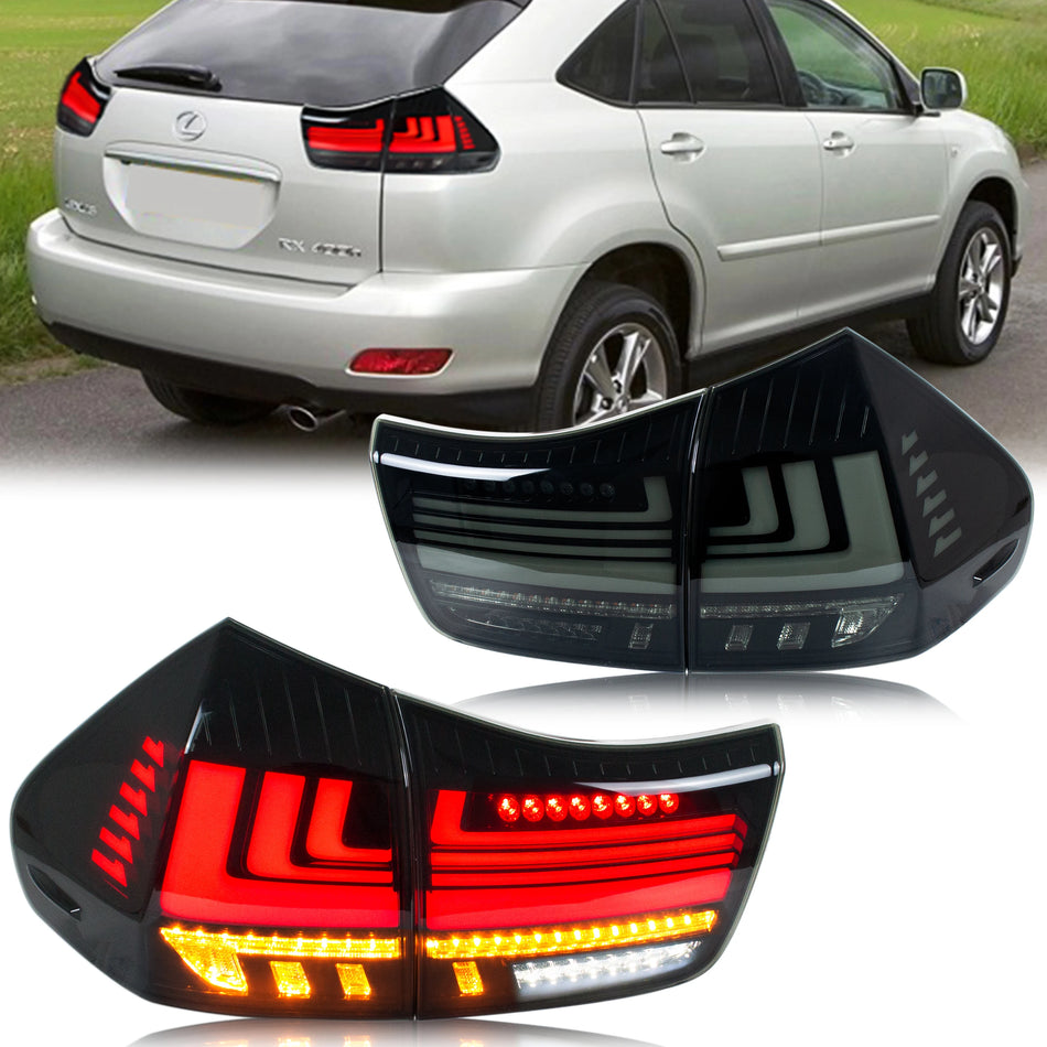 LED Tail Lights Lexus RX Series - Sequential Signal
