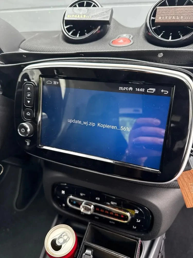 8-calowy radio samochodowe Android 15 z Carplay do Mercedes-Benz Fortwo Smart 453