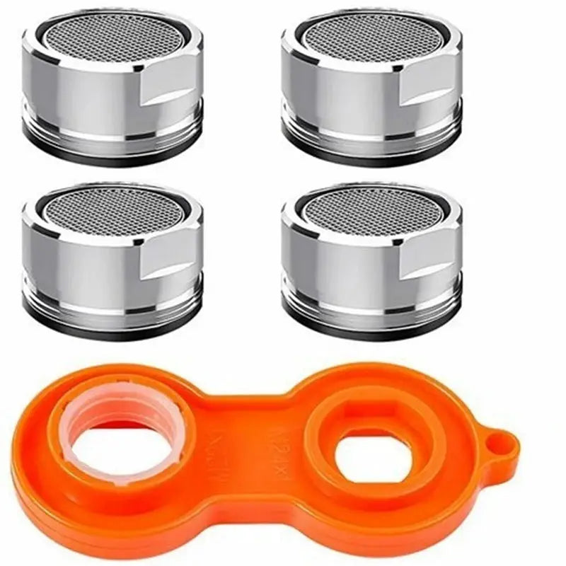 Brass Water Saving Faucet Tap Aerator Replaceable Filter Mixed Nozzle 24mm Thread Bathroom Faucet Bubbler Faucet Replacement by InterCyprus Trading Ltd