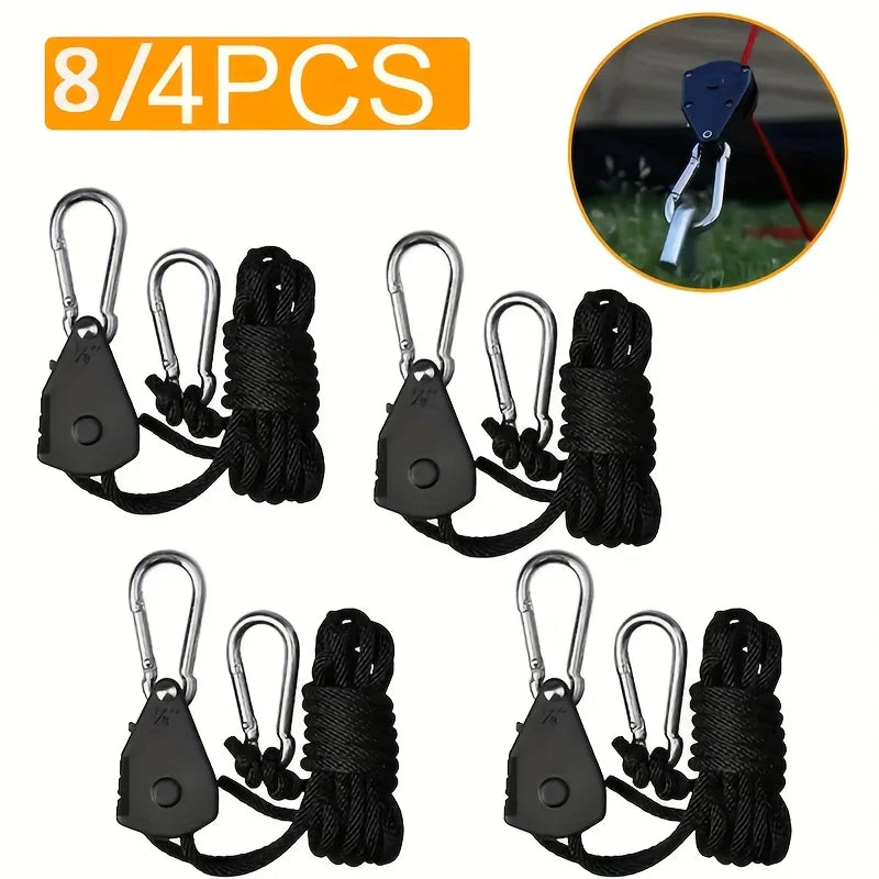 Adjustable Outdoor Lanyards and Windproof Rope for Camping Canopy