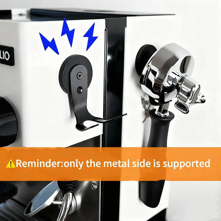 Magnetic Hooks for Breville and Ninja ES601 Coffee Machines, Coffee Handle Storage Rack, 1pc/2pc by InterCyprus Trading Ltd