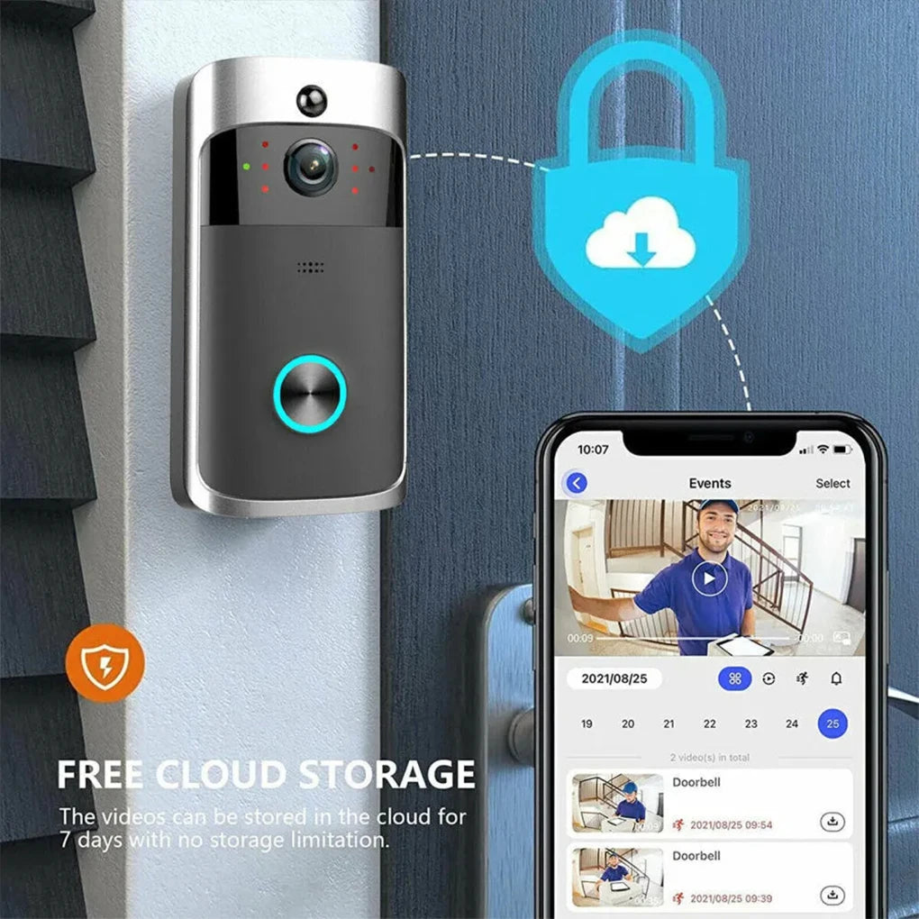 Wireless Visual Doorbell 720P &ndash; Remote Video Intercom