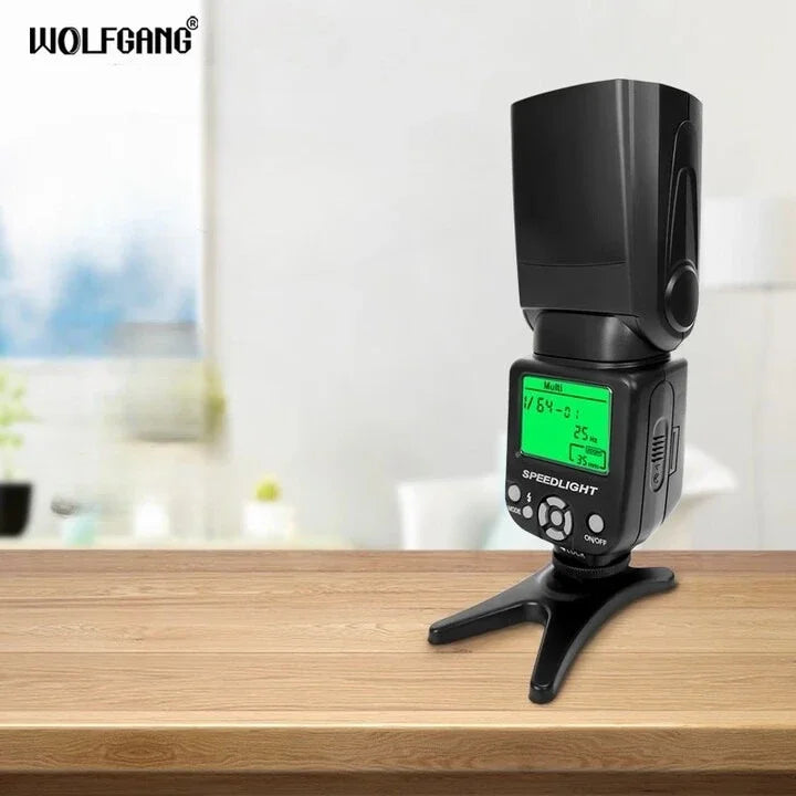 WOLFGANG BGD069 Universal Camera Flash with Multi-Mode &amp; Short Return Time