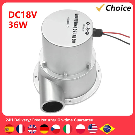 DC18V 2A 36W Small Hydroelectric Generator &ndash; High-Efficiency Brushless Motor