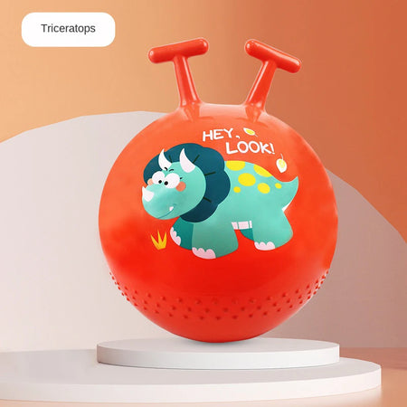 45Cm Hopper Ball &ndash; Inflatable Kids Ride On Toy With Handle red