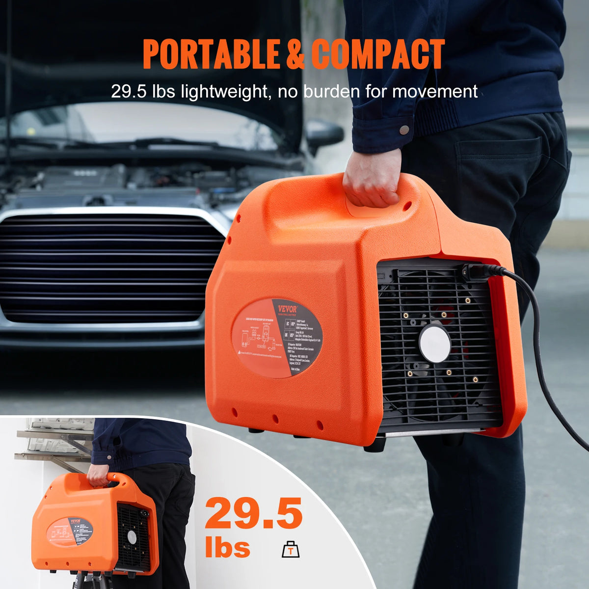 SucceBuy Portable Refrigerant Recovery Machine &ndash; Efficient