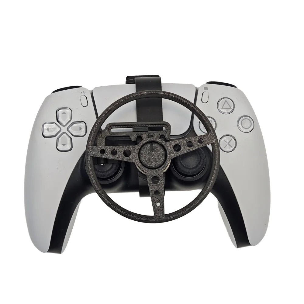 Mini Steering Wheel for PS5 &amp; PS5 Slim Game Controller - Auxiliary Replacement Accessory