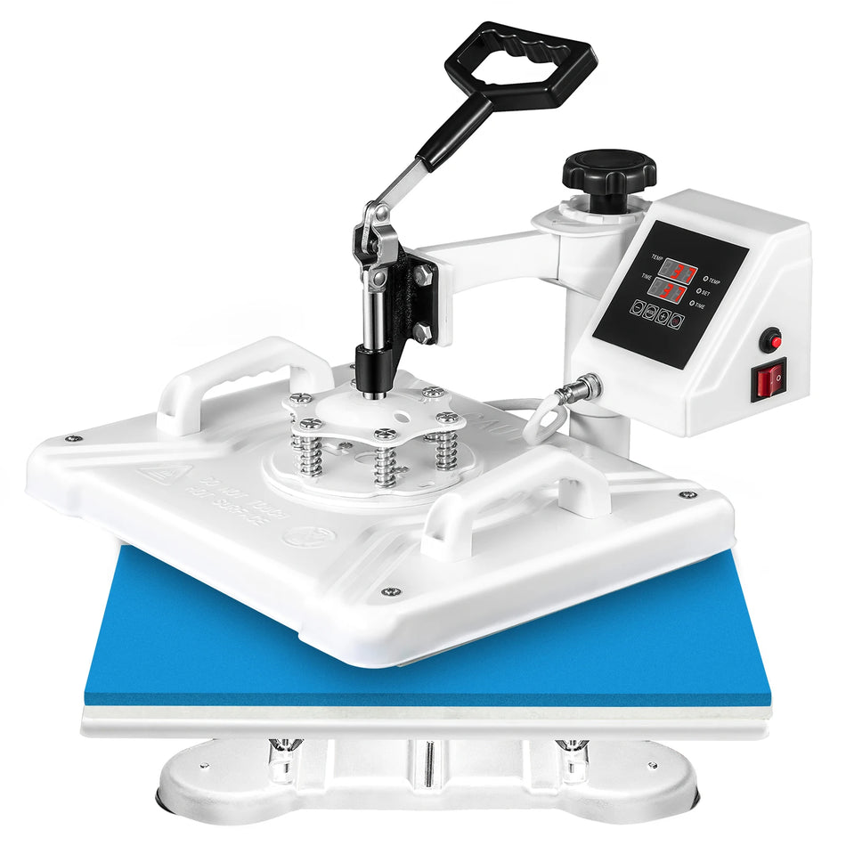 Prensa Térmica 5 em 1 Swing de 12x15 Polegadas para Camisetas e Canecas