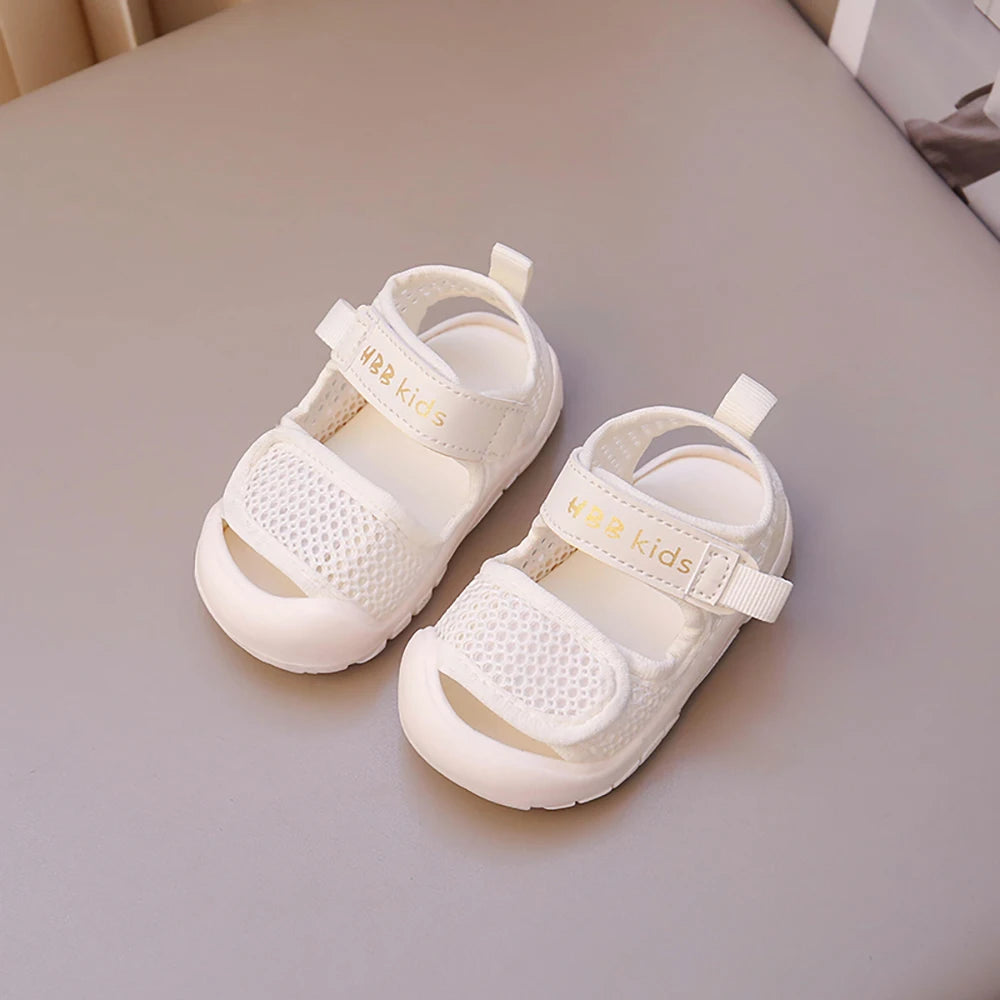 2025 Breathable Mesh Sandals for Girls - Ultra-Light, Ergonomic Design White / 18