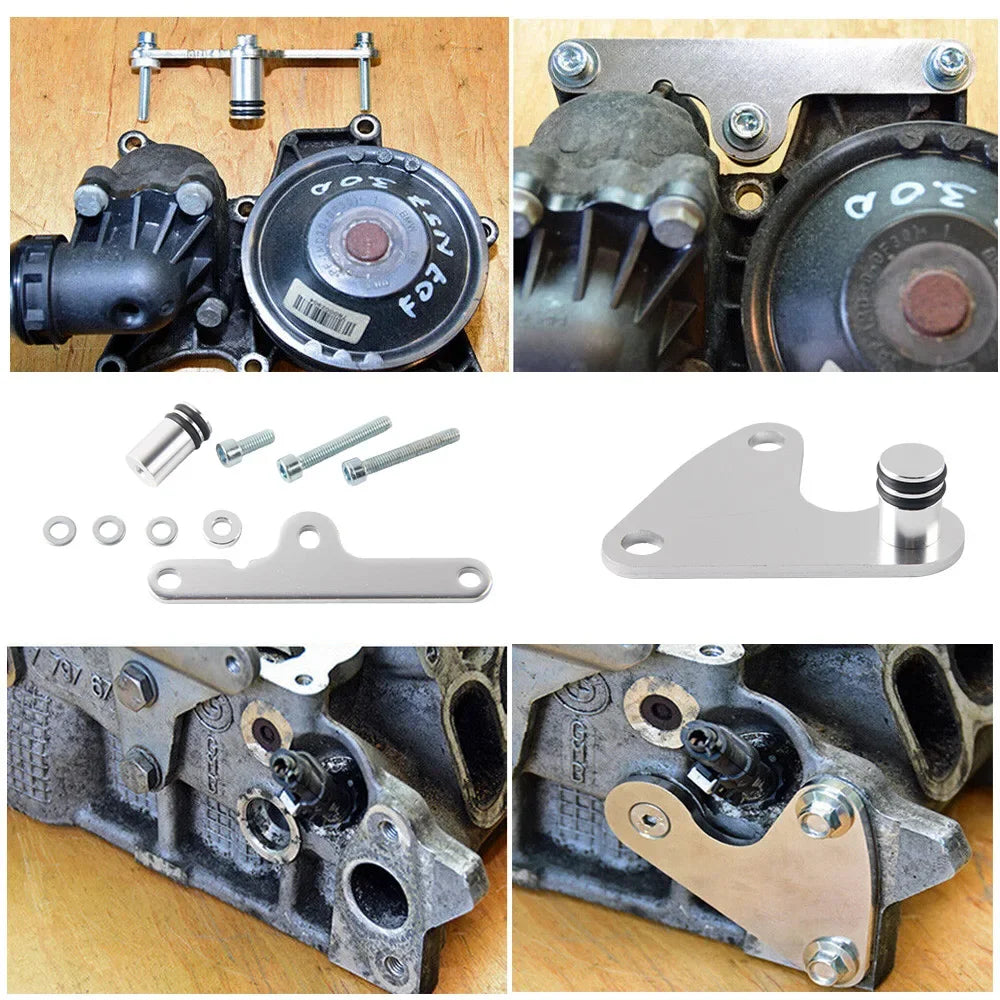 Aluminum Valve Gasket Kit for BMW 525d 530d N57 N57S Diesel by InterCyprus Trading Ltd